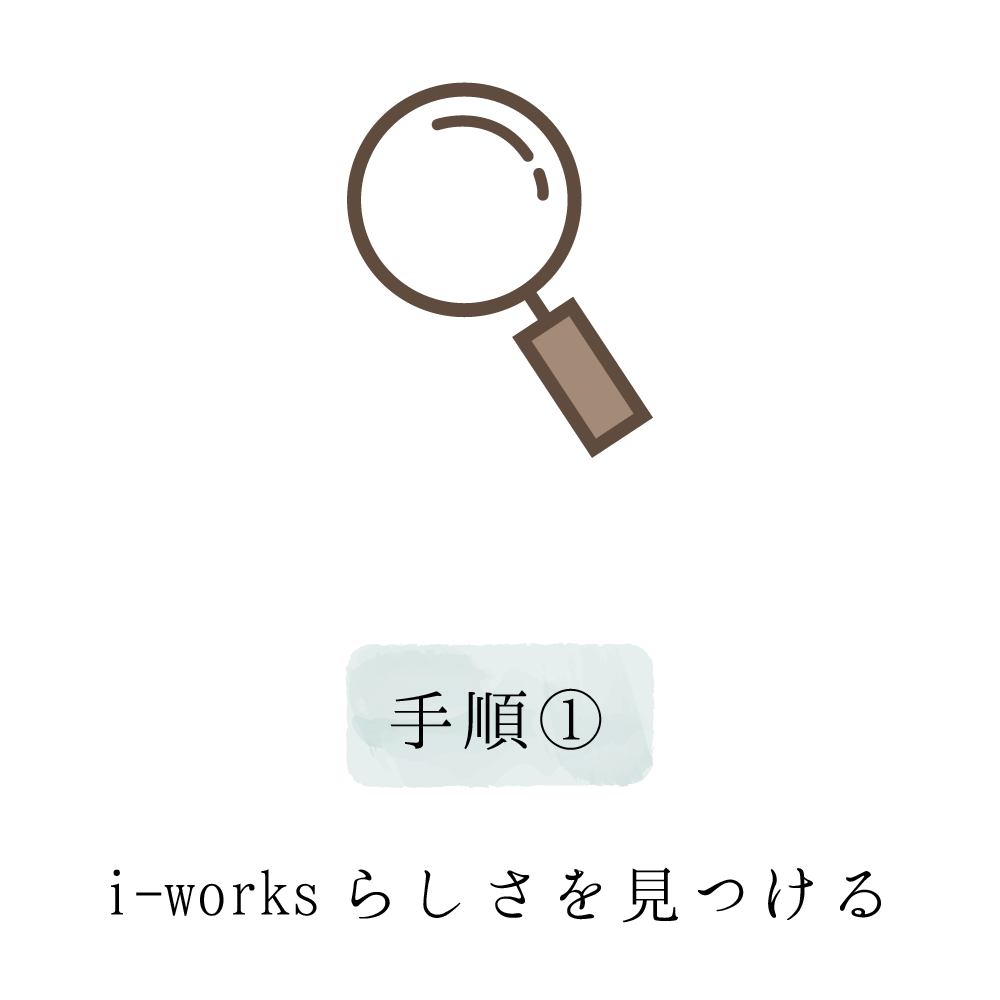 i-worksらしさを見つける