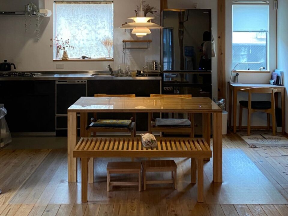 堺市　人が集まるリビング玄関のある暮らし