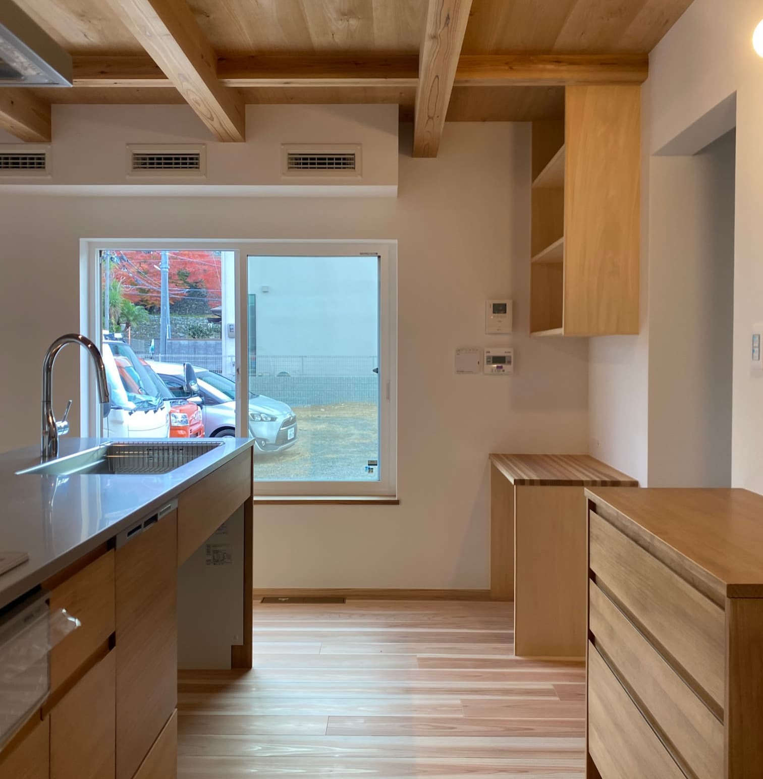 考え抜かれた家事動線と暖かい全館空調を体感できる